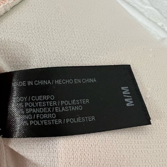 NWT Hurley Floral Cut-Out One Piece Swimsuit Size Medium - Picture 6 of 7